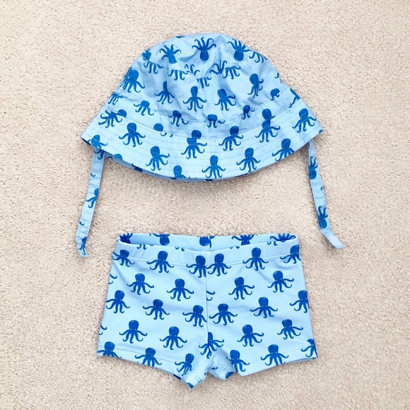 Zara sun hat and swimming trunks - Picture 1 of 5